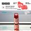 Sigg - Tritan Trinkflasche - Total Color ONE Watermelon - Für Kohlensäurehaltige Getränke Geeignet - Spülmaschinenfest - Auslaufsicher - Leicht - BPA-frei - Rosa - 0.6L