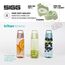 Sigg - Tritan Trinkflasche - Total Color ONE Eco Green - Für Kohlensäurehaltige Getränke Geeignet - Spülmaschinenfest - Auslaufsicher - Leicht - BPA-frei - Grün - 0.6L