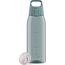 Sigg - Tritan Trinkflasche - Total Color ONE Morning Blue - Für Kohlensäurehaltige Getränke Geeignet - Spülmaschinenfest - Auslaufsicher - Leicht - BPA-frei - Blau - 1L