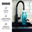 Sigg - Tritan Trinkflasche - Total Color ONE Aqua - Für Kohlensäurehaltige Getränke Geeignet - Spülmaschinenfest - Auslaufsicher - Leicht - BPA-frei - Hellblau - 1L