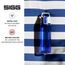 Sigg Total Color Blue Trinkflasche (0.6 L), schadstofffreie und auslaufsichere, leichte und bruchfeste Trinkflasche aus Tritan