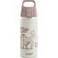Sigg - Alu Trinkflasche Kinder - WMB ONE Brave Safari - Für Kohlensäurehaltige Getränke Geeignet - Auslaufsicher - Federleicht - BPA-frei - Klimaneutral Zertifiziert - Sport & Schule - Weiß - 0,6L