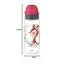 Emsa N30333 Kids Tritan Trinkflasche | Fassungsvermögen: 0,5 Liter | 100% sicher/praktisch/hygienisch/dicht/unbedenklich | cleverer Trinkverschluss | robust | Design: Deer, Transparent mit Deer-design