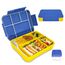 IJIAMY Brotdose Kinder mit Fächern, Bento Box Kinder, Auslaufsicher Lunchbox Kinder, Brotbox für Mädchen & Jungen, Snackbox, Perfekt für Schule, Kindergarten & Ausflüge