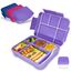 IJIAMY Brotdose Kinder mit Fächern, Bento Box Kinder, Auslaufsicher Lunchbox Kinder, Brotbox für Mädchen & Jungen, Snackbox, Perfekt für Schule, Kindergarten & Ausflüge