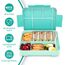 IJIAMY Brotdose Kinder mit Fächern, Bento Box Kinder, Auslaufsicher Lunchbox Kinder, Brotbox für Mädchen & Jungen, Snackbox, Perfekt für Schule, Kindergarten & Ausflüge