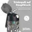 Jarlson® Trinkflasche Kinder Edelstahl Charli [MIT STROHHALM] - Thermosflasche Auslaufsicher - Thermoskanne - Water Bottle Kids - Thermo Trink Flasche für Schule & Kindergarten (350ml, Astronaut)