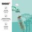 Sigg - Alu Trinkflasche Kinder - WMB ONE Brave Cheetah - Für Kohlensäurehaltige Getränke Geeignet - Auslaufsicher - BPA-frei - Klimaneutral Zertifiziert - Sport & Schule - Hellblau - 0,6L