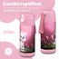 Jarlson® Trinkflasche Kinder Edelstahl Charli [MIT STROHHALM] - Thermosflasche Auslaufsicher - Thermoskanne - Water Bottle Kids - Thermo Trink Flasche für Schule & Kindergarten (350ml, Katze 2.0)