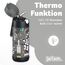 Jarlson® Trinkflasche Kinder Edelstahl Charli [MIT STROHHALM] - Thermosflasche Auslaufsicher - Thermoskanne - Water Bottle Kids - Thermo Trink Flasche für Schule & Kindergarten (350ml, Astronaut)