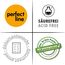 perfect line 125 Hefthüllen DIN-A4 transparent, Heftumschlag durchsichtig & genarbt, Heftschoner aus recyclebarem PP (5 x 25 (125 Stk.))