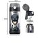 JARLSON® Trinkflasche Kinder Edelstahl Charli [MIT STROHHALM] Thermosflasche Auslaufsicher - Thermoskanne - Water Bottle Kids - Thermo Trink Flasche für Schule & Kindergarten (350ml Superheld schwarz)