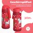 Jarlson® Trinkflasche Kinder Edelstahl Charli [MIT STROHHALM] - Thermosflasche Auslaufsicher - Thermoskanne - Water Bottle Kids - Thermo Trink Flasche für Schule & Kindergarten (350ml, Pferd)