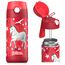 Jarlson® Trinkflasche Kinder Edelstahl Charli [MIT STROHHALM] - Thermosflasche Auslaufsicher - Thermoskanne - Water Bottle Kids - Thermo Trink Flasche für Schule & Kindergarten (350ml, Pferd)