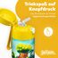 Jarlson® Trinkflasche Kinder Edelstahl Charli [MIT STROHHALM] - Thermosflasche Auslaufsicher - Thermoskanne - Water Bottle Kids - Thermo Trink Flasche für Schule & Kindergarten (350ml, Traktor)