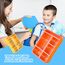 SWVIODMT Brotdose Kinder mit Fächern 1330 ml Bento Box mit 6 Fächern Besteckset - Auslaufsichere Lunchbox für Kinder - Perfekt für Garten, Schule - Cyanblau