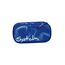 Satch Schlamperbox extra groß inkl. Trennfach Reißverschlussfach Stiftehalter Geodreieck Sichtfenster für Stundenplan Vibrant Blue - Blau