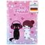 goldbuch 43099 Freundebuch Music for Cats DIN A5, zum Ausfüllen für Freunde, Grundschule, Schule, Kindergarten, Kita, 84 illustrierte Seiten, Einband mit Kunstdruck, laminiert