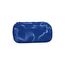 Satch Schlamperbox extra groß inkl. Trennfach Reißverschlussfach Stiftehalter Geodreieck Sichtfenster für Stundenplan Vibrant Blue - Blau