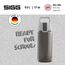 SIGG - Trinkflasche Kinder - Viva One Anthrazit - Für Kohlensäurehaltige Getränke Geeignet - Auslaufsicher - Spülmaschinenfest - BPA-frei - Sport & Schule - Grau - 0,5L