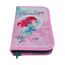 Theonoi Kinder Federmäppchen Federtasche Federmappe Mäppchen Etui 2 Fach Doppeldecker Schüleretui Stifteetui gefüllt Federpenal Schulzubehör Einschulung Mädchen (Mermaid Meerjungfrau)