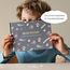 mintkind® „Meine Schulfreunde“ Freundebuch Schule Mädchen & Jungen Weltraum Design | Freundschaftsbuch Grundschule | Meine Freunde Buch Geschenk zur Einschulung | Schulfreundebuch zum Ausfüllen