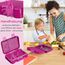 My Vesperbox® Brotdose für Kinder mit Fächern [LEN] - Lunchbox mit Trennfächern - Bento Box - Jausenbox - Brotzeitbox für Schule & Kindergarten - Vesperdose für Jungen & Mädchen