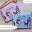 mintkind® „Meine Schulfreunde“ Freundebuch Schule Mädchen und Jungen Pferde Design | Freundschaftsbuch Grundschule | Meine Freunde Buch Geschenk zur Einschulung | Schulfreundebuch zum Ausfüllen