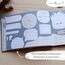 mintkind® „Meine Schulfreunde“ Freundebuch Schule Mädchen & Jungen Weltraum Design | Freundschaftsbuch Grundschule | Meine Freunde Buch Geschenk zur Einschulung | Schulfreundebuch zum Ausfüllen