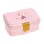 LÄSSIG Kinder Lunchbox Brotdose mit herausnehmbarer Unterteilung, BPA-frei/Adventure Tipi, rosa