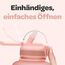 Hydracy Trinkflasche mit Strohhalm und Zeitmarkierung - 2L Wasserflasche - BPA-freie Trinkflasche - Auslaufsichere Sportflasche - Kondensationsfrei für Sport und Outdoor