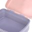LÄSSIG Kinder Lunchbox Brotdose mit herausnehmbarer Unterteilung, BPA-frei/Rainbow