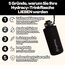 Hydracy Trinkflasche mit Strohhalm und Zeitmarkierung - 2L Wasserflasche - BPA-freie Trinkflasche - Auslaufsichere Sportflasche - Kondensationsfrei für Sport und Outdoor