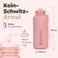 Hydracy Trinkflasche mit Strohhalm und Zeitmarkierung - 2L Wasserflasche - BPA-freie Trinkflasche - Auslaufsichere Sportflasche - Kondensationsfrei für Sport und Outdoor