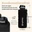 Hydracy Trinkflasche mit Fruchteinsatz - 2L Wasserflasche - BPA-freie Trinkflasche mit Zeitmarkierung Auslaufsichere Sportflasche - Kondensationsfrei für Sport und Outdoor
