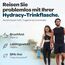Hydracy Trinkflasche mit Fruchteinsatz - 2L Wasserflasche - BPA-freie Trinkflasche mit Zeitmarkierung Auslaufsichere Sportflasche - Kondensationsfrei für Sport und Outdoor