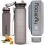 Hydracy Trinkflasche mit Fruchteinsatz - 1L Wasserflasche - BPA-freie Trinkflasche mit Zeitmarkierung Auslaufsichere Sportflasche - Kondensationsfrei für Sport und Outdoor