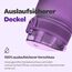Hydracy Trinkflasche mit Fruchteinsatz - 1L Wasserflasche - BPA-freie Trinkflasche mit Zeitmarkierung Auslaufsichere Sportflasche - Kondensationsfrei für Sport und Outdoor