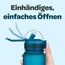 Hydracy Trinkflasche mit Strohhalm und Zeitmarkierung - 1L Wasserflasche - BPA-freie Trinkflasche - Auslaufsichere Sportflasche - Kondensationsfrei für Sport und Outdoor