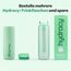 Hydracy Trinkflasche mit Strohhalm und Zeitmarkierung - 1L Wasserflasche - BPA-freie Trinkflasche - Auslaufsichere Sportflasche - Kondensationsfrei für Sport und Outdoor
