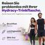 Hydracy Trinkflasche mit Fruchteinsatz - 2L Wasserflasche - BPA-freie Trinkflasche mit Zeitmarkierung Auslaufsichere Sportflasche - Kondensationsfrei für Sport und Outdoor