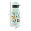 Sigg - Alu Trinkflasche Kinder - KBT Jungle Tzz - Auslaufsicher & Bruchsicher - Federleicht - BPA-frei - Klimaneutral Zertifiziert - Sport & Schule - Weissgrün mit Wildtieren im Dschungel - 0,4L