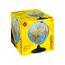 Idena 569902 Leuchtglobus 30 cm mit Halogen Energiesparlampe und zwei Kartenbildern (30 cm)