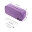 YOKUMA Federmäppchen mäppchen federtasche federmappe etui Schule groß Kapazität für mädchen Teenager Erwachsene schlamppermäppchen federpenal schulmäppchen Aesthetic Pencil case (Lila)
