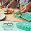 My Vesperbox – Jin - Bento Box Kinder - Lunchbox - extrem robust – Brotdose – Brotbox ideal für Kindergarten und Schule (Türkis - Schildkröte)