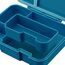 My Vesperbox® Brotdose für Kinder mit Fächern [JIN] - Lunchbox mit Trennfächern - Bento Box - Jausenbox - Brotzeitbox für Schule & Kindergarten - Vesperdose für Jungen & Mädchen