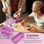 My Vesperbox® Brotdose für Kinder mit Fächern [JIN] - Lunchbox mit Trennfächern - Bento Box - Jausenbox - Brotzeitbox für Schule & Kindergarten - Vesperdose für Jungen & Mädchen
