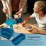 My Vesperbox – Jin - Bento Box Kinder - Lunchbox - extrem robust – Brotdose – Brotbox ideal für Kindergarten und Schule (Petrol - Rakete)
