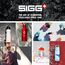 Sigg - Alu Trinkflasche Kinder - KBT Disney Simba Roar - König der Löwen - Auslaufsicher & Bruchsicher - Federleicht - BPA-frei - Klimaneutral Zertifiziert - Sport & Schule - Weissgrün - 0,4L