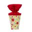 goldbuch 93 011 Geschwistertüte lekker + anders, Schultüte aus Lackarton mit Punktemuster, Geschenkverpackung mit rotem Filzverschluss (ohne Verschlussband), Zuckertüte rund, Länge 35 cm, Ø 11,5 cm